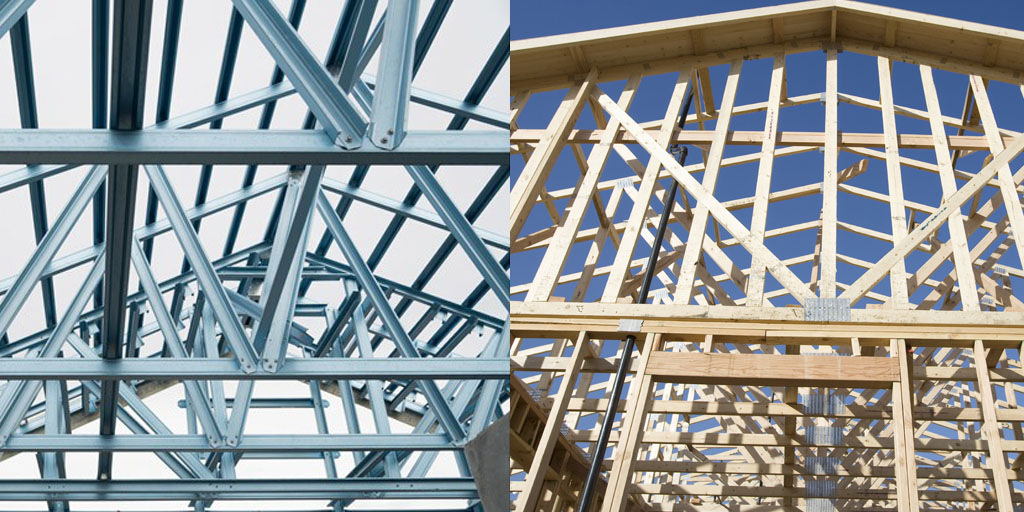 steel frame vs timber frame house costs