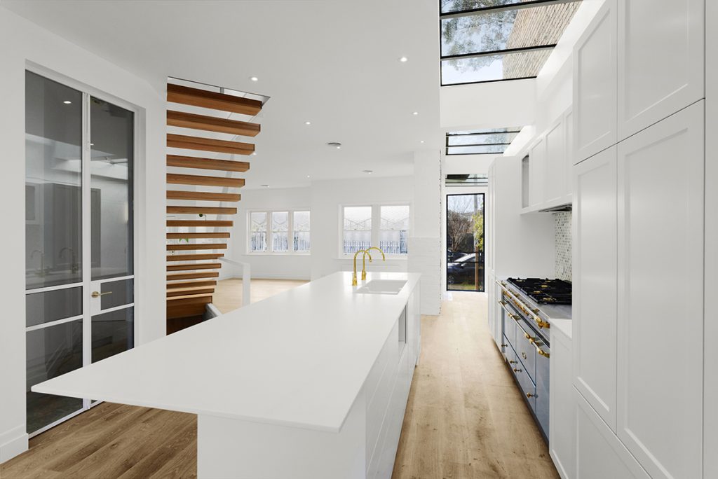 floating staircase extension